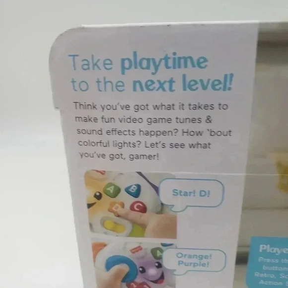 Fisher Price Laugh & Learn Game Controller Teaching First Words Sounds 6 months+ - Picture 7 of 8